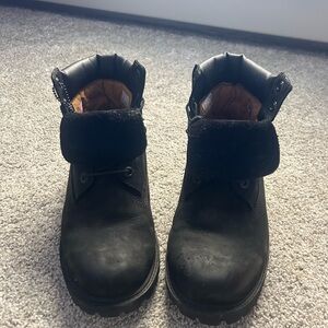 Men’s Black Timberlands